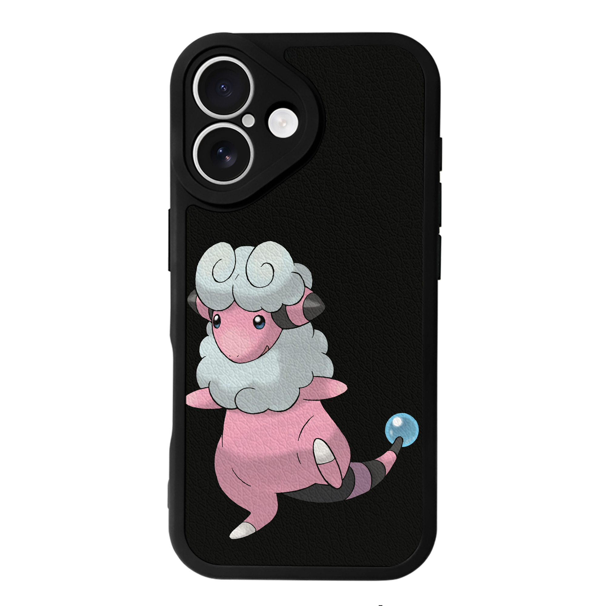 （画像用） ポケットモンスター Pokémon 【iPhone 16シリーズ対応】シリコンスマホケース（レザー調） 材質：シリコン